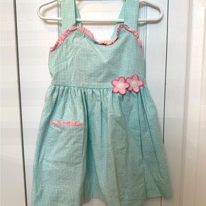 Florence Eiseman Reversible Seersucker Striped Dress Size 3T